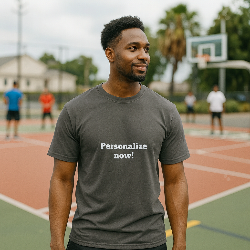 Premium Heren T-shirt - Grijs