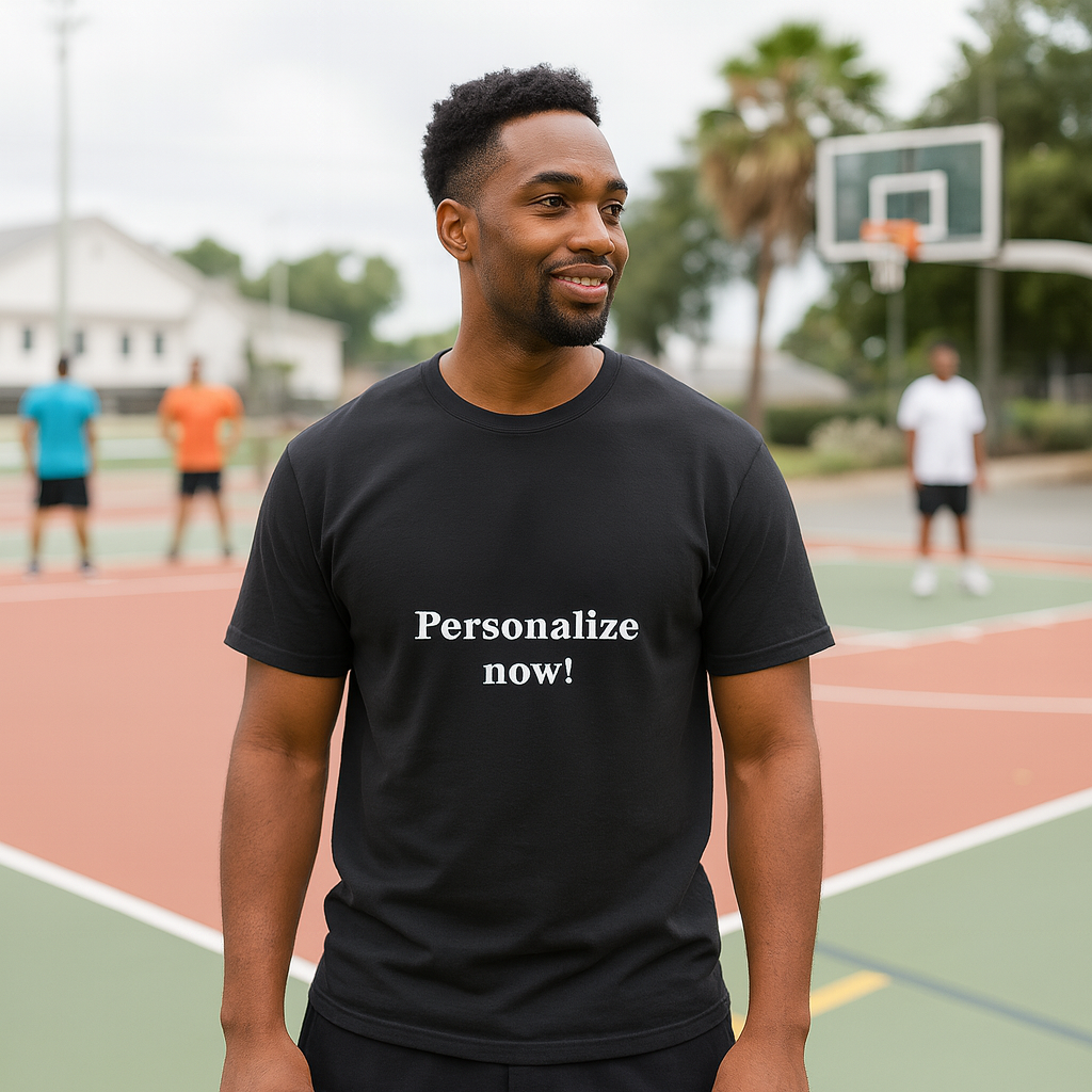 Premium Heren T-shirt - Zwart